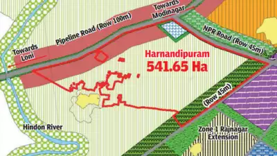 harnandipuram boundary